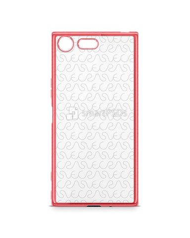 Sony Xperia XZ Premium TPU Electroplated Case Design Mock-up