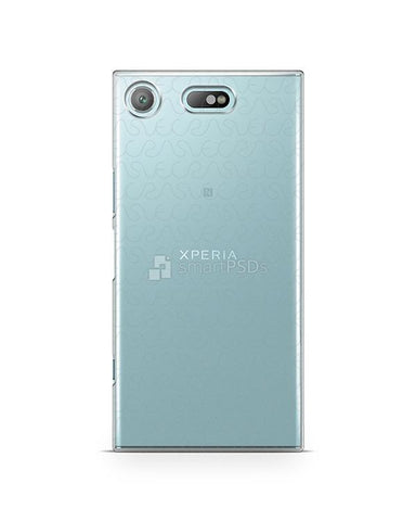 Sony Xperia XZ1 Compact UV PC Clear Case Design Mockup 2017