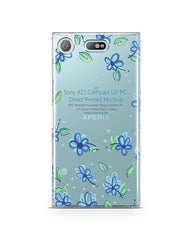 Sony Xperia XZ1 Compact UV PC Clear Case Design Mockup 2017