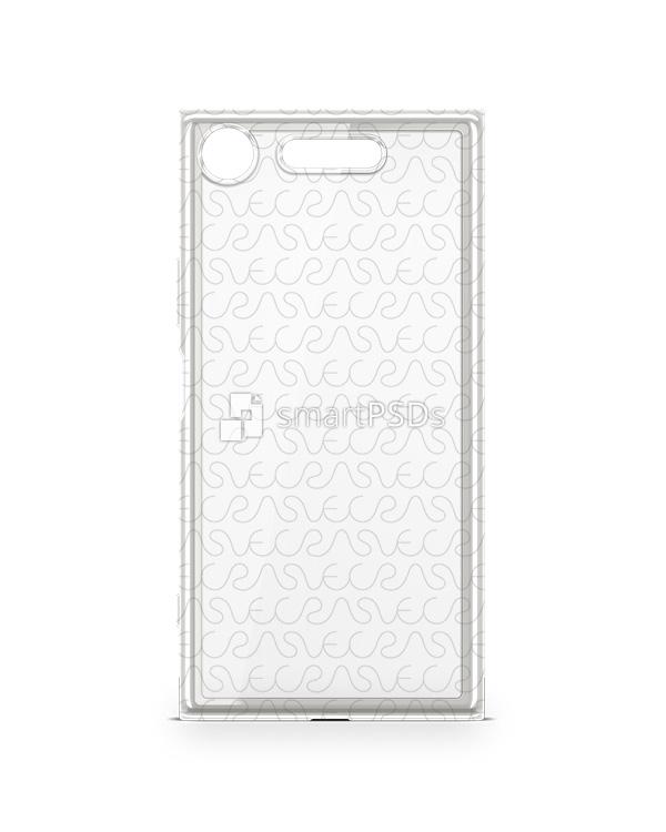 Sony Xperia XZ1 TPU Electroplated Case Design Mock-up