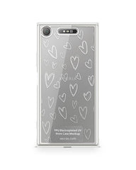 Sony Xperia XZ1 TPU Electroplated Case Design Mock-up