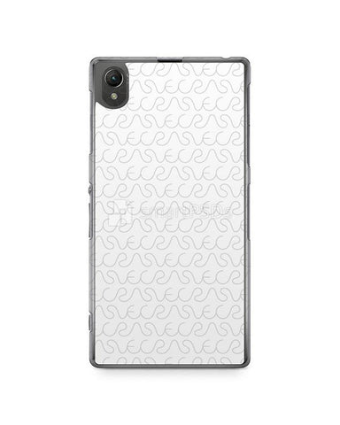 Sony Xperia Z1 2d Clear Mobile Case Design Mockup 2013
