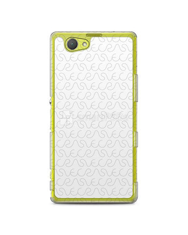 Sony Xperia Z1 Compact 2d Clear Mobile Case Design Mockup 2014