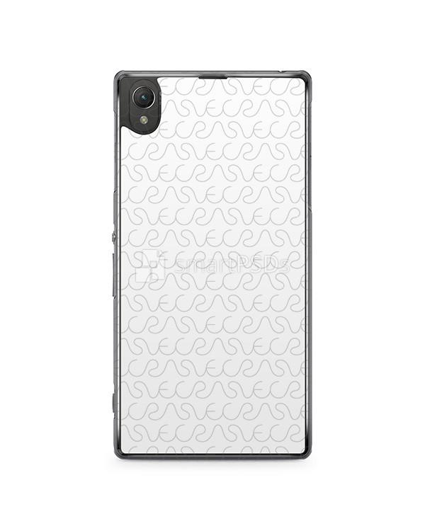 Sony Xperia Z2 2d Clear Mobile Case Design Mockup 2014