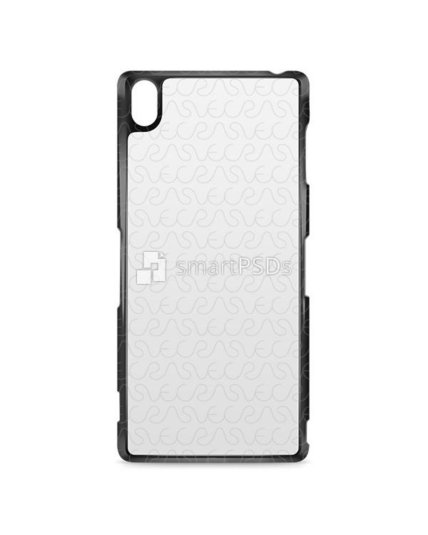 Sony Xperia Z3 2d IMD Colored Mobile Case Design Mockup 2014