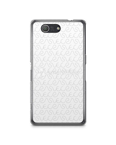 Sony Xperia Z3 Compact 2d Clear Mobile Case Design Mockup 2014