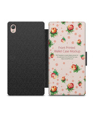 Sony Xperia Z3 2d Wallet Mobile Case Design Mockup 2014