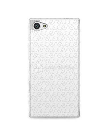 Sony Xperia Z5 Compact 2d Clear Mobile Case Design Mockup 2015