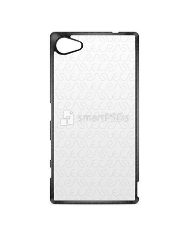 Sony Xperia Z5 Compact 2d IMD Colored Mobile Case Design Mockup 2015