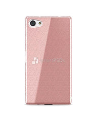 Sony Xperia Z5 Compact TPU Electroplated Case Design Mock-up 