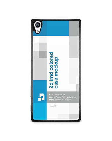 Sony Xperia Z5 Premium 2d IMD Colored Mobile Case Design Mockup 2015