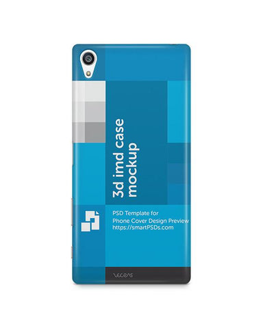 Sony Xperia Z5 Premium 3d IMD Mobile Case Design Mockup 2015