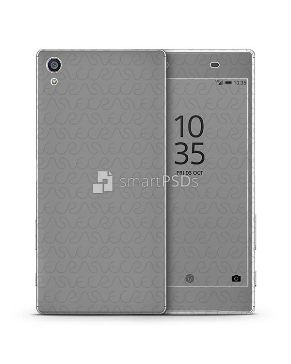 Sony Xperia Z5 Premium Mobile Skin Design Template