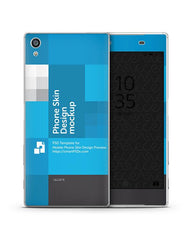 Sony Xperia Z5 Premium Mobile Skin Design Template