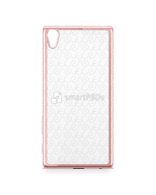 Sony Xperia Z5 Premium (Plus) TPU Electroplated Case Design Mock-up 