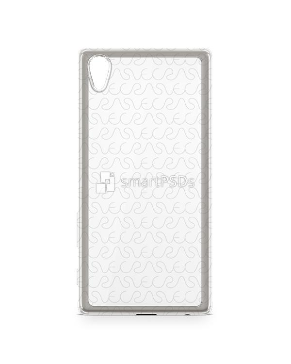 Sony Xperia Z5 TPU Electroplated Case Design Mock-up 