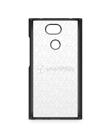 Sony Xperia L2 2d Colored Case Design Mockup 2018