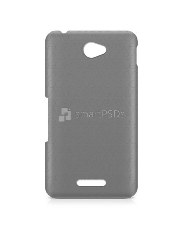 Sony Xperia E4 3d IMD Mobile Case Design Mockup 2015