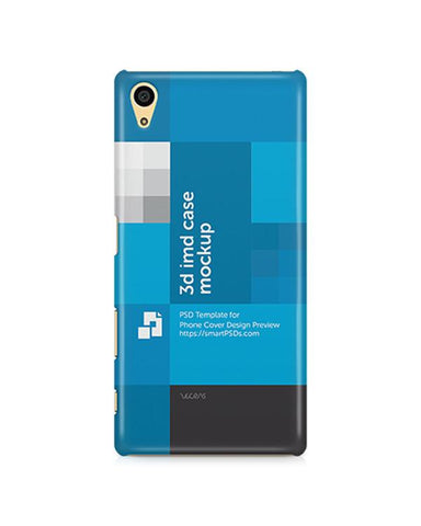 Sony Xperia Z5 3d IMD Mobile Case Design Mockup 2015