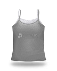 Spaghatti Strap Top Mockup for Sublimation Preview Design