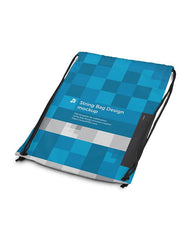 String Bag Sublimation Mockup - 4 Views