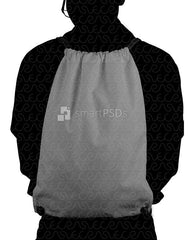 String Bag Sublimation Mockup - 4 Views