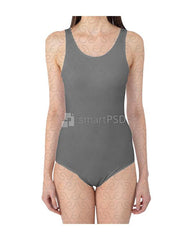 Swimsuit Dress Design Mockup of Sublimation Cloth Preview - 2 Views