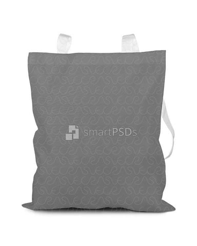 Tote Bag with Shine Mesh Sublimation Mockup - 3 Views