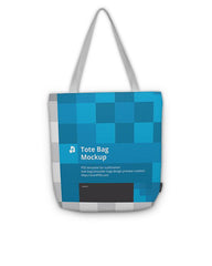 Tote Bag Sublimation Mockup - 5 Views