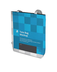 Tote Bag Sublimation Mockup - 5 Views