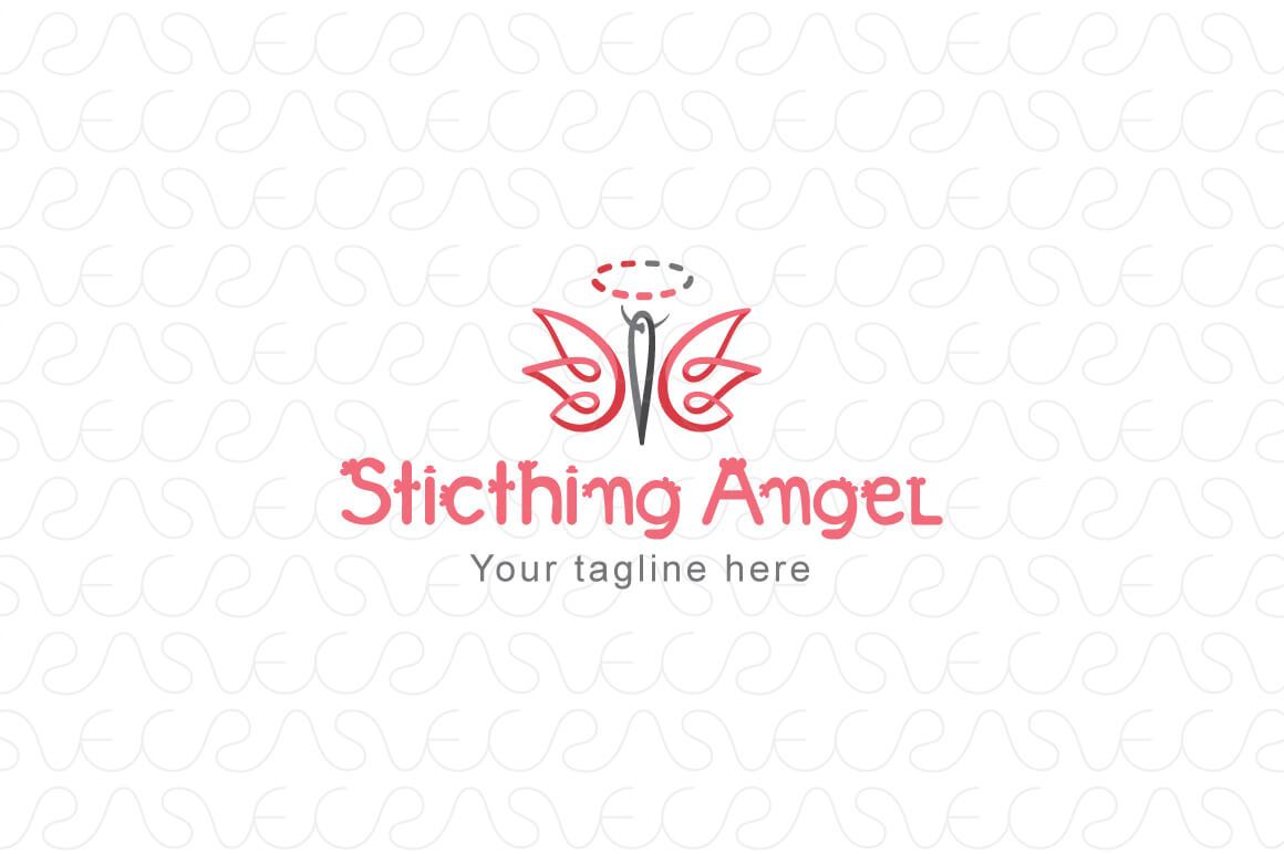 Stitching Angel - Stock Logo Template