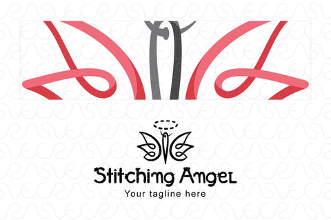 Stitching Angel - Stock Logo Template