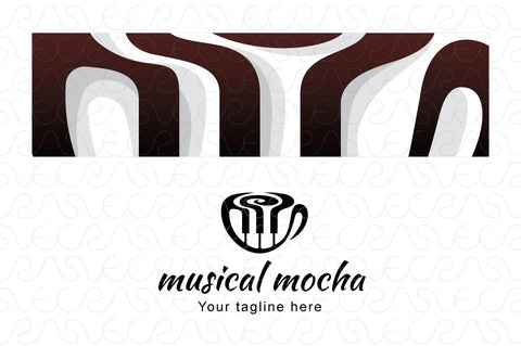 Musical Mocha - Musical Cafe Studio Stock Logo Template