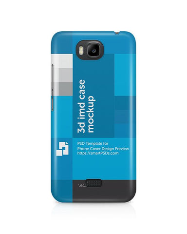 Huawei Honor BEE 3d IMD Mobile Case Design mockup 2015