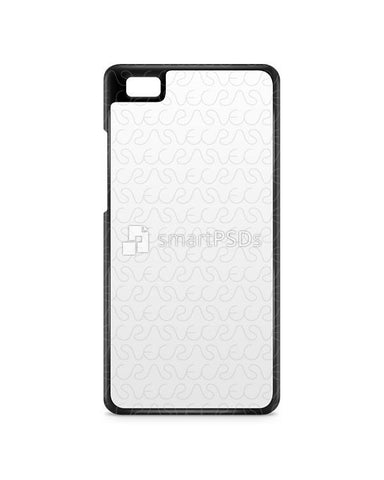 Huawei Ascend P8 Lite 2d IMD Colored Mobile Case Design Mockup 2015