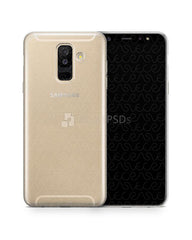Samsung Galaxy A6 Plus UV TPU Clear Case Design Mockup 2018