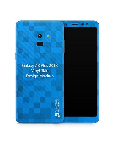 Samsung Galaxy A8 Plus 2018 Vinyl Skin Design Mockup