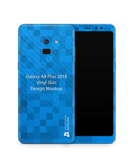 Samsung Galaxy A8 Plus 2018 Vinyl Skin Design Mockup