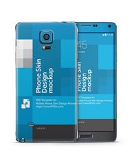 Galaxy Note 4 Mobile Skin Design Template
