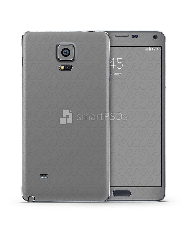 Galaxy Note 4 Mobile Skin Design Template