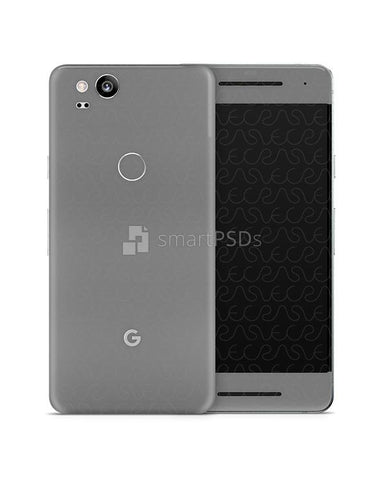 Google Pixel 2 Vinyl Skin Design Mockup 2017