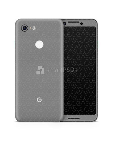 Google Pixel 3 Vinyl Skin Design Mockup 2018