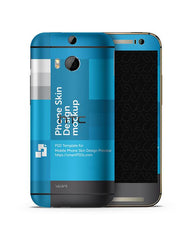 HTC One M8 Mobile Skin Design Template