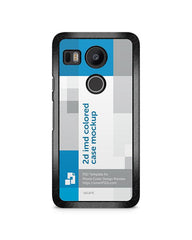 Google Nexus 5x 2d IMD Colored Mobile Case Design Mockup 2015