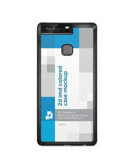 Huawei P9 Plus 2d IMD Colored Mobile Case Design Mockup 2016