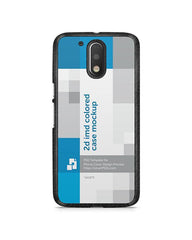 Moto G4 Plus 2d IMD Colored Mobile Case Design Mockup 2016