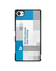 Sony Xperia Z5 Compact 2d IMD Colored Mobile Case Design Mockup 2015