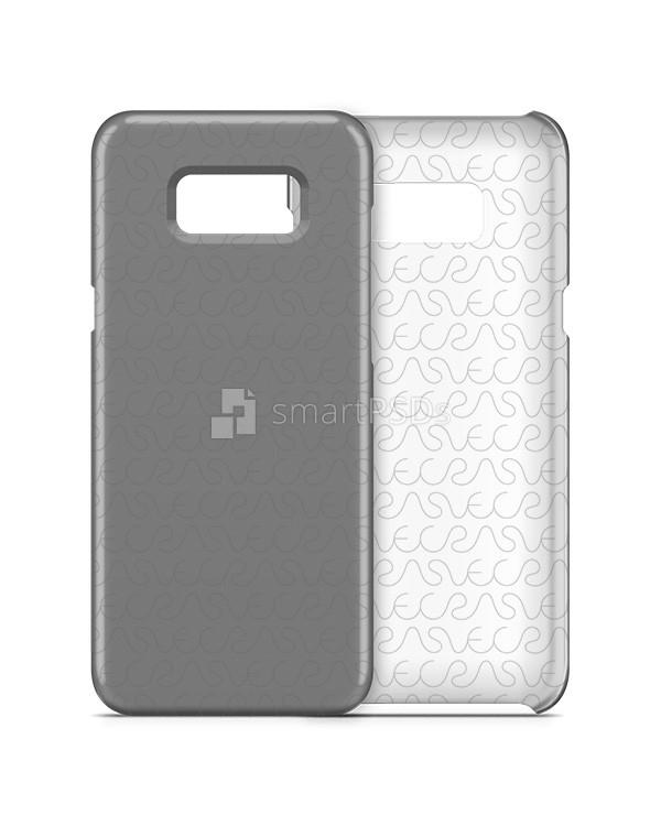 Samsung Galaxy S8 Plus 3d IMD Mobile Case Design Mockup 2017 (Open Cut Combo)