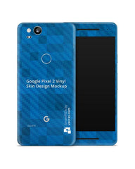Google Pixel 2 Vinyl Skin Design Mockup 2017