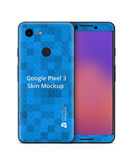 Google Pixel 3 Vinyl Skin Design Mockup 2018